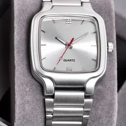 SWADESI STUFF Men Dial & Bracelet Style Straps Analogue Watch SDS 158 SILVER 2029-picture-40