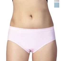 CHIC Pack Of 3 Pure Cotton Hipster Briefs-picture-33