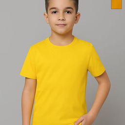 FBAR Boys Pack of 2 Solid Round Neck Cotton T-shirts-picture-28