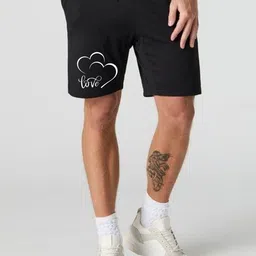 FABSTIEVE Men Printed Low-Rise Shorts-image-82