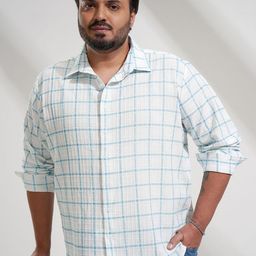 HIGHLANDER Men Comfort Checked Casual Shirt-image-51