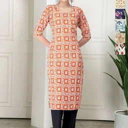 7Threads Women Pack of 6 Ethnic Motifs Printed Floral Straight Kurta-image-48