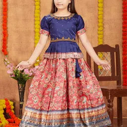 Muhuratam Ready To Wear Silk Lehenga Choli-image-50