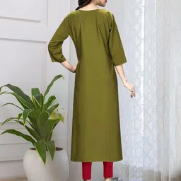 Anouk Rustic Selection Of 3 Printed Round Neck Straight Kurtas image 3