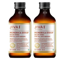 Jiva Set Of 2 Memorica Syrup Improves Memory, Retention & Intelligence -200 ml Each-11