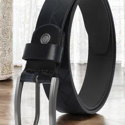 LOOPA Men Textured Leather Belt-picture-49