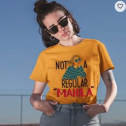 DEEPMAYRA COLLECTION Women Cotton Printed T-shirt-image-55