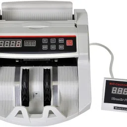Drop2Kart Money Counter with UV/MG Detection, LED Display Note Counting Machine-100