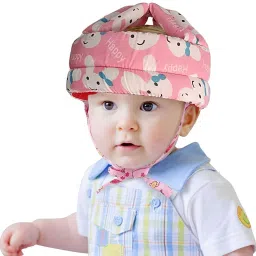 Baby Pink Safety Helmat Baby Head Protector Adjustable Size Baby Learn to Walk Or Run Soft Safety Helmet Safety Cap-image-51