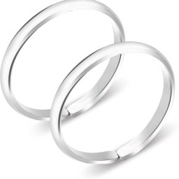 925 Sterling Silver Toe Rings for Women | Glossy Finish | Bichiya Silver Toe Ring-image-47