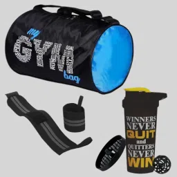 All-in-One Fitness Pack My Gym Bag, 700ml Protein Shaker, and Wrist Support Band Fitness Accessory Kit Kit-image-83