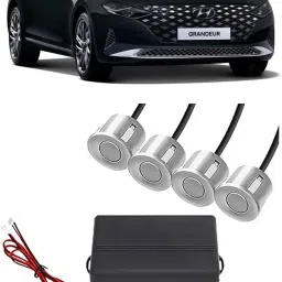 EB185 Silver Car Reverse Parking Sensor with LED Display 4 Sensor E185 Parking Sensor-picture-26