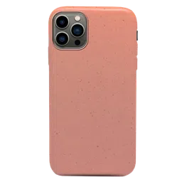 Macmerise Eco-ver Soft Bamboo & Starch Based Material Back Cover for Apple iPhone 14 Pro (Supports Wireless Charging, Blush Pink)-29