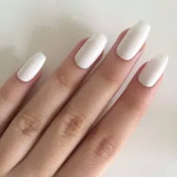 j & f Artificial Arylic 100 Nails With 2 Glue With Mix Design Stickers New Pack image 3