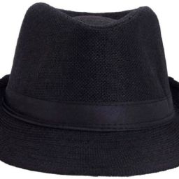 Tahiro Black Cotton Hat-image-34