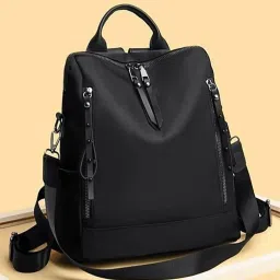Medium 25 L Laptop Backpack Medium 25L Laptop Backpack For Women (Black)-image-38