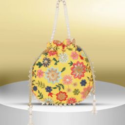 Women Yellow Potli-image-51
