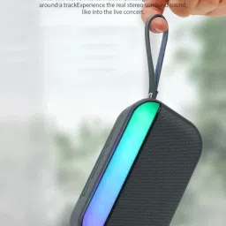 JAZX BS-56D with upto 4 Hours Battery RGB LED Light 10 W Bluetooth Speaker image 4