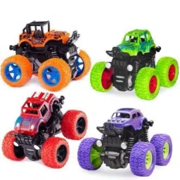 Pull Back Inertia Car Toys - Friction Powered Car Toys for Toddlers Kids-image-70