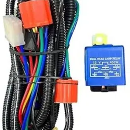 Heavy Duty Relay Wiring Kit for High Power for H4 fitting (100/90W or 150/130W) Car Bulb Holder-39