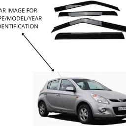 Non-convertibles Front, Rear Wind Deflector-17