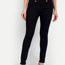 CORSICA Women Regular Fit High-Rise Light Fade Stretchable Jeans-image-72