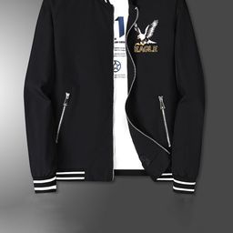 StyleCast x Revolte Men Stand Collar Graphic Embroidered Casual Bomber Jacket-image-90