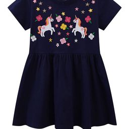 LULU & SKY Girls Printed Nightdress-image-57