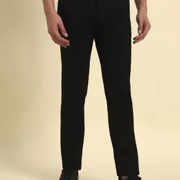 Cantabil Men Comfort Regular Fit Chinos Trousers-image-98