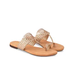 Stylestry Women One Toe Flats with Buckles-30