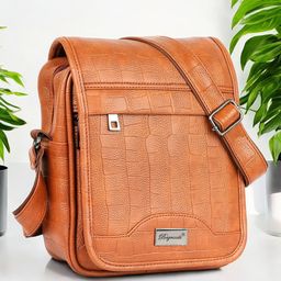 bagneeds Unisex Textured Messenger Bag-picture-10