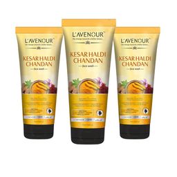 L'AVENOUR Set Of 3 Kesar Haldi Chandan Face Wash - 115 ml Each-12