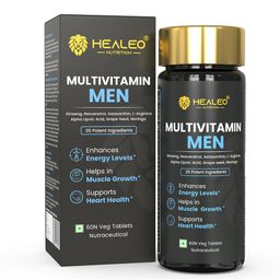 Healeo Nutrition Multivitamin For Men With 35 Ingredients - 60 Tablets-3