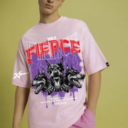 Bewakoof Men Graphic Printed Round Neck Cotton Oversized T-shirt-picture-12