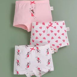 Poftik Girls Pack Of 3 Assorted Mid-Rise Boy Short Briefs 1BOX_GIRL_PANTY_120_PINK-BOX__A8-4