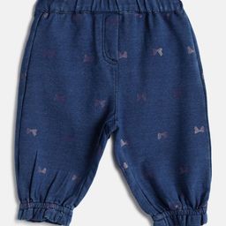Chicco Girls Printed Relaxed Pleated Trousers-image-31