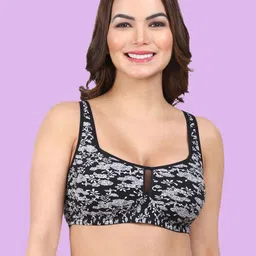 Amour Secret Floral Bra Half Coverage Lightly Padded-picture-40