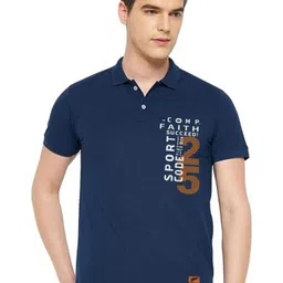 John Peters Men Dri-FIT Typography Printed Polo Collar T-shirt-picture-3