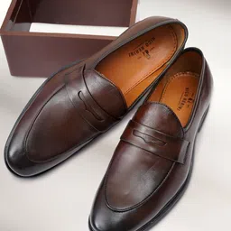 NICO NERINI Men Leather Formal Loafers-picture-15