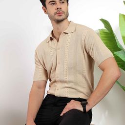 KVETOO Men Comfort Opaque Casual Shirt-image-23