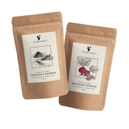 Herbal Mitra Set Of 2 Charcoal Powder & Beetroot Powder For Face Pack - 100 g Each-57