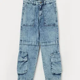 Fame Forever by Lifestyle Boys Regular Fit Mid-Rise Heavy Fade Jeans-picture-12