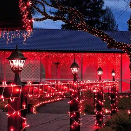 MPROW Red 4 Pieces String Lights-picture-11