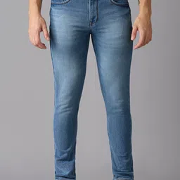 TCI Men Slim Fit Heavy Fade Stretchable Jeans-picture-22