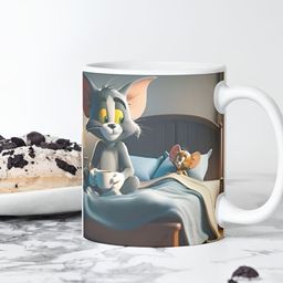 Mr UVD Multi-Coloured Ceramic Cup-image-58