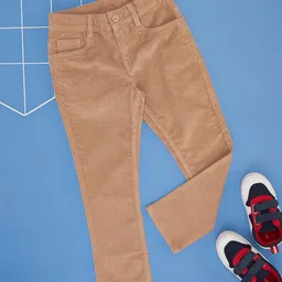 Pantaloons Junior Boys Mid-Rise Regular Fit Trousers-55