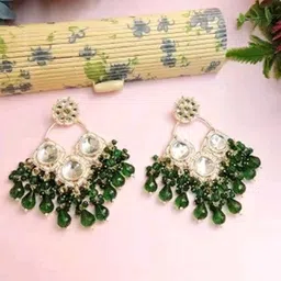 TANLOOMS Floral Chandbalis Earrings-13