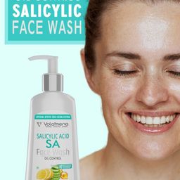 Volamena Oil Control Salicylic Acid Face Wash For Acne & Blemishes- 250 ml image 4
