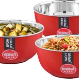 Steel Dessert Bowl Star One Small 350 ml Microwave safe Bowl | Vegetable Bowl | Desert Bowl-picture-7