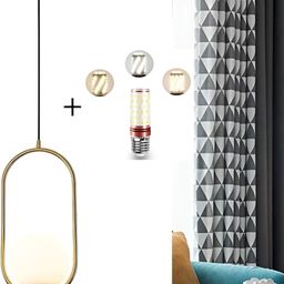 GAUVIK Gold-Toned Ceiling Lamp-8